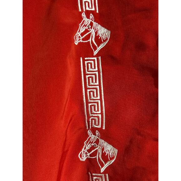 Vintage Saxifon Men's Embroidered Horse Shirt - Picture 4 of 7